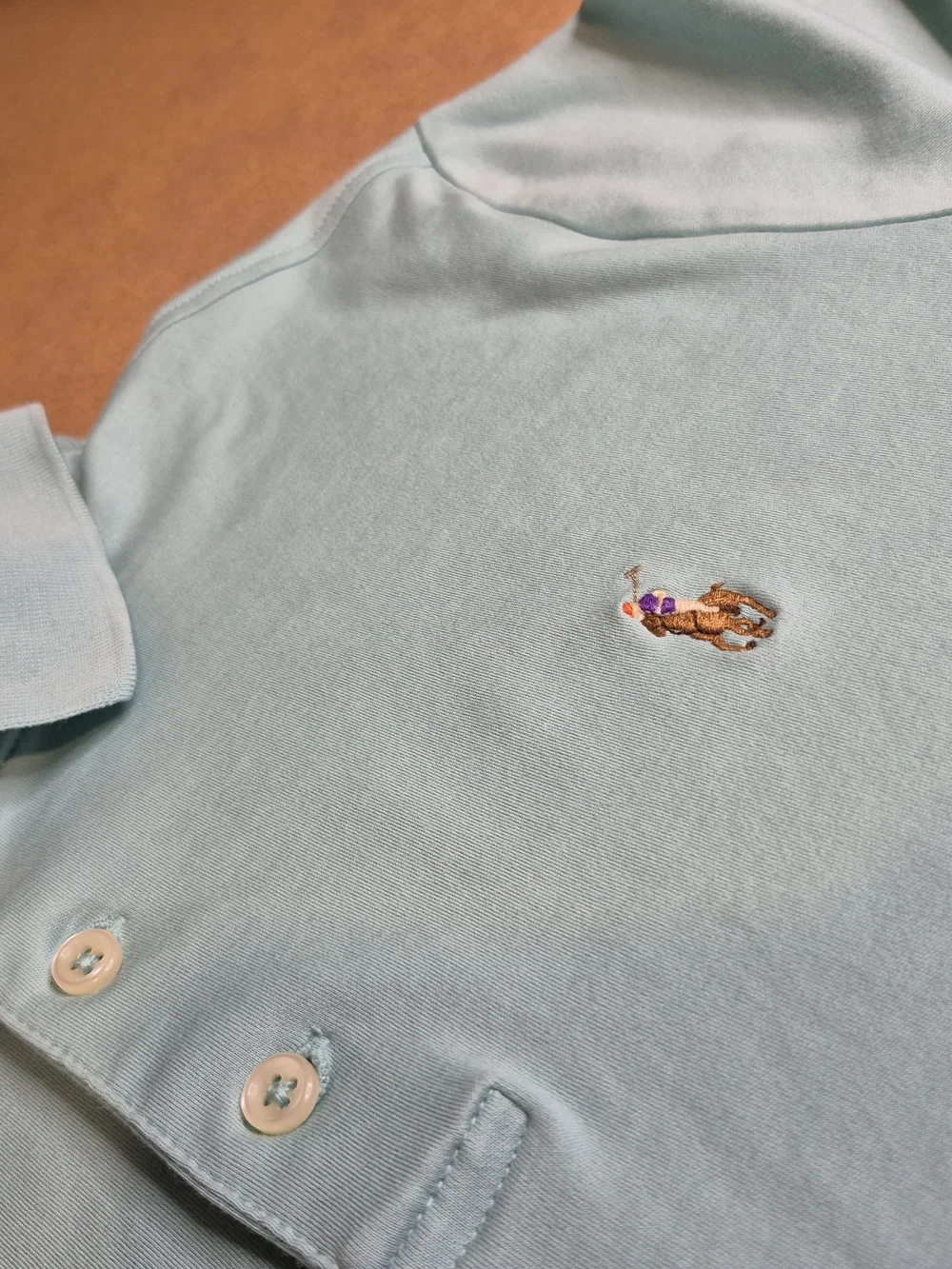 Polo by Ralph Lauren Classic Fit Polo Shirt - Light Teal 4660/4